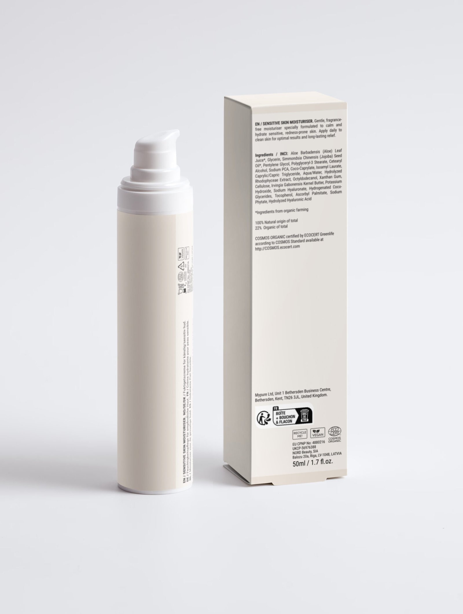 Sensitive Skin Moisturiser, Fragrance Free - Image 2