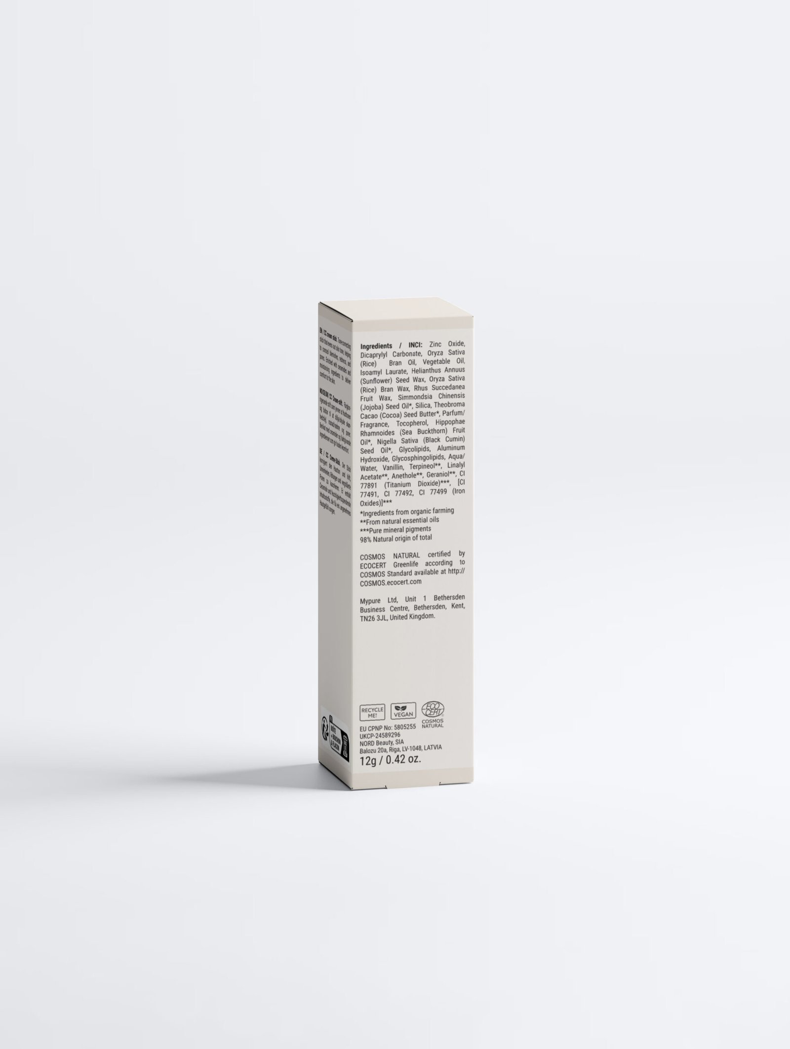 Color Correcting Ceramide SPF30 Stick : 25 MEDIUM - Image 2
