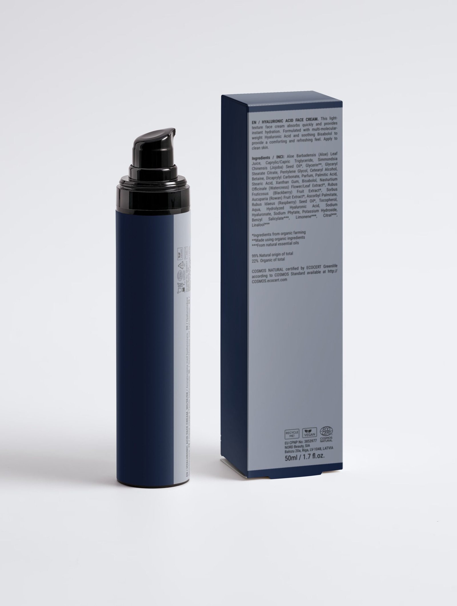 Hyaluronic Acid Face Cream for Men - Image 2